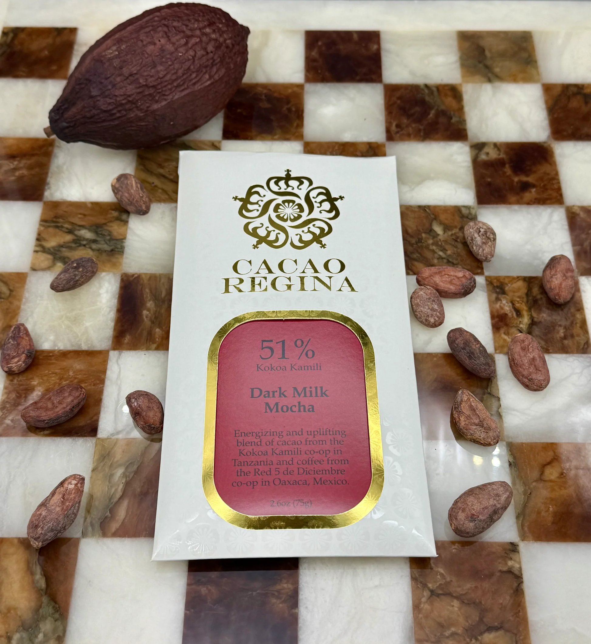 Mocha Dark Milk – Cacao Regina